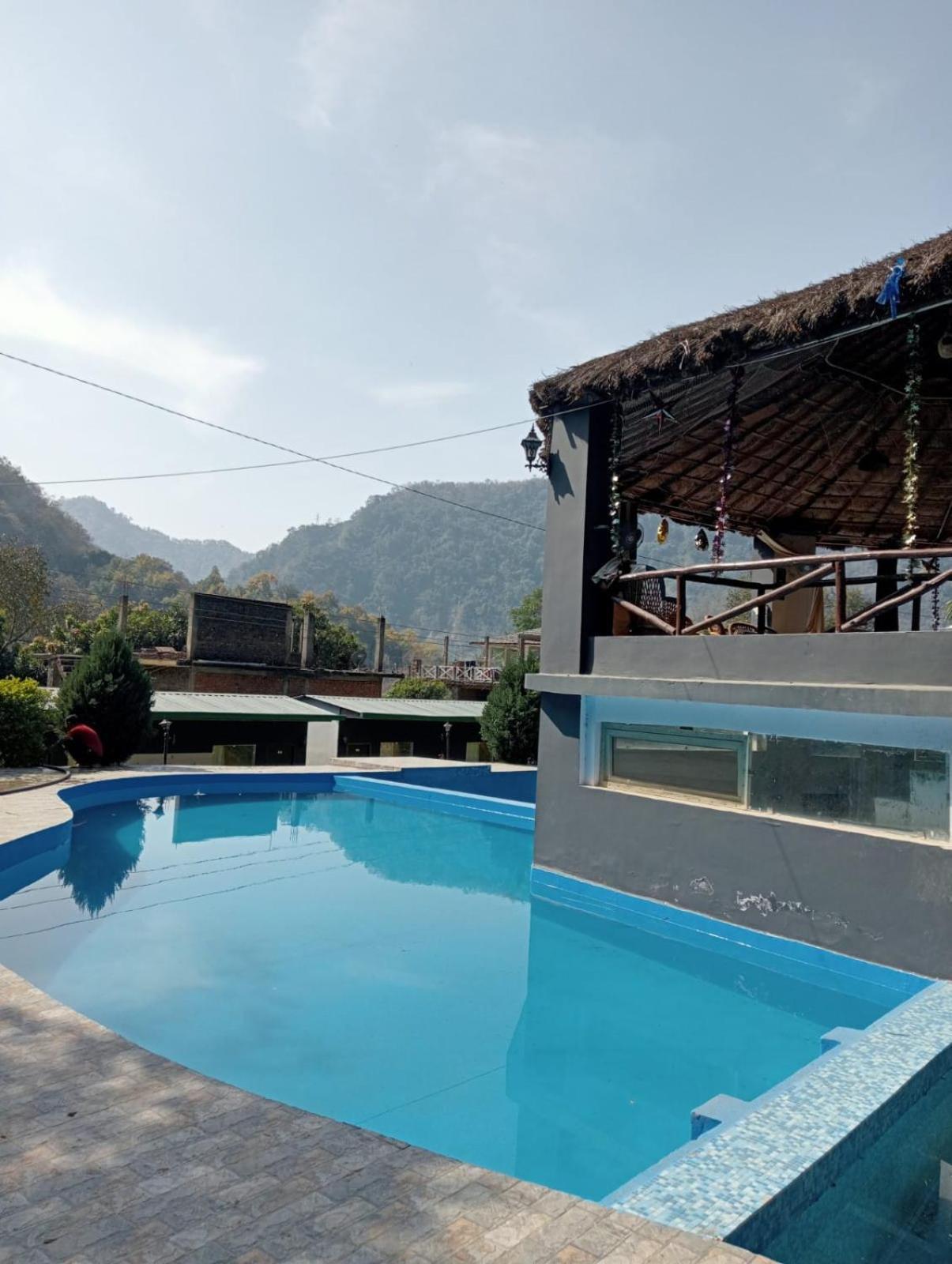 Sky Ganga Resort Narendra Nagar المظهر الخارجي الصورة